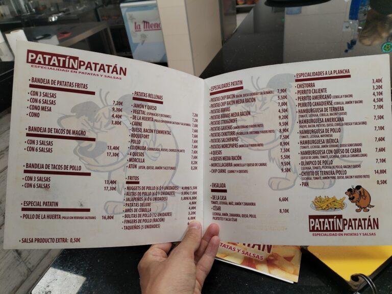 Dónde comer en Alicante: una visita a Patatin Patatan