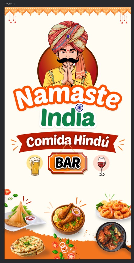 Ficha de Comida Hindu – Restaurante India, NAMASTE INDIA(Indian Restaurant and Bar): cocina, trato y ambiente en Madrid, imagen 2